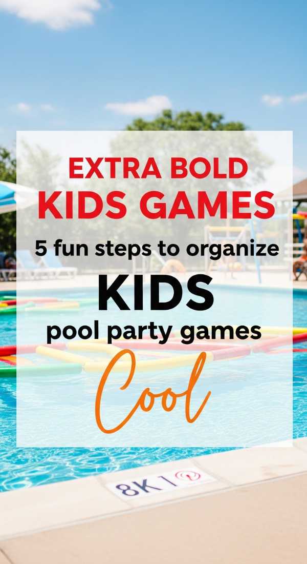 5 Fun Steps To Organize Kids Pool Party Games 6a0dbfb0883d8