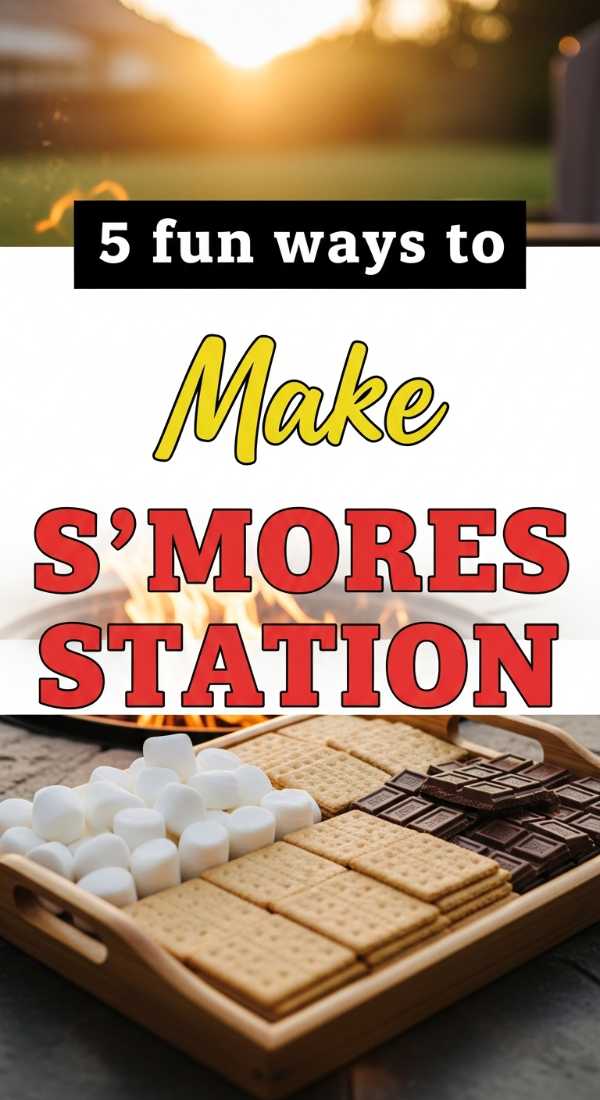 5 Fun Ways To Make A Smores Station 6a0031c50d341