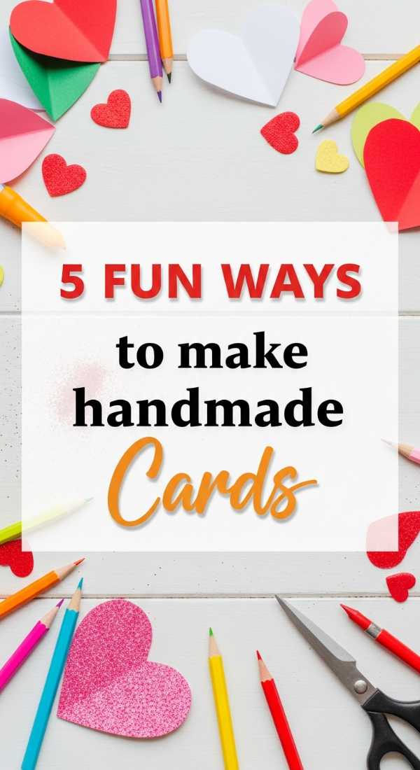 5 Fun Ways To Make Handmade Cards 69fc26853aa52