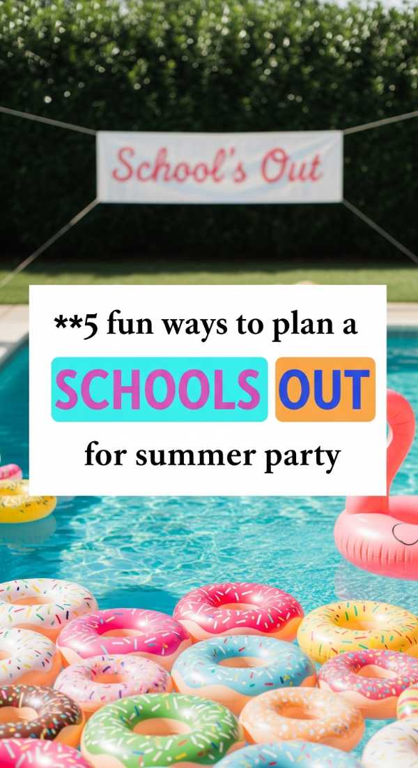 5 Fun Ways To Plan A Schools Out For Summer Party 6a0de76362ff0