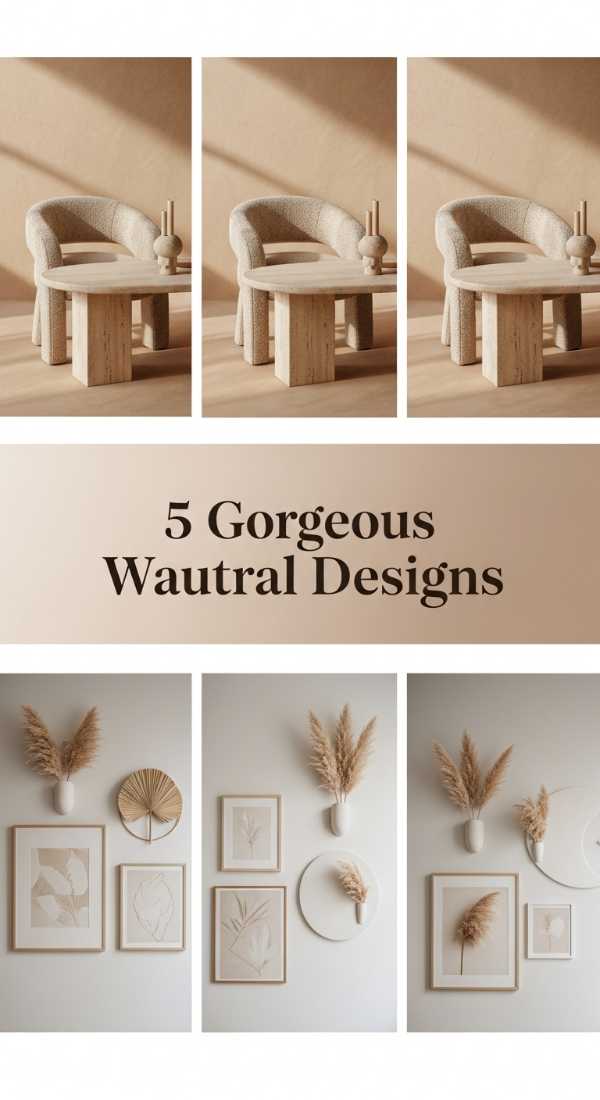 5 Gorgeous Warm Neutral Designs 6a0e9f06c7813