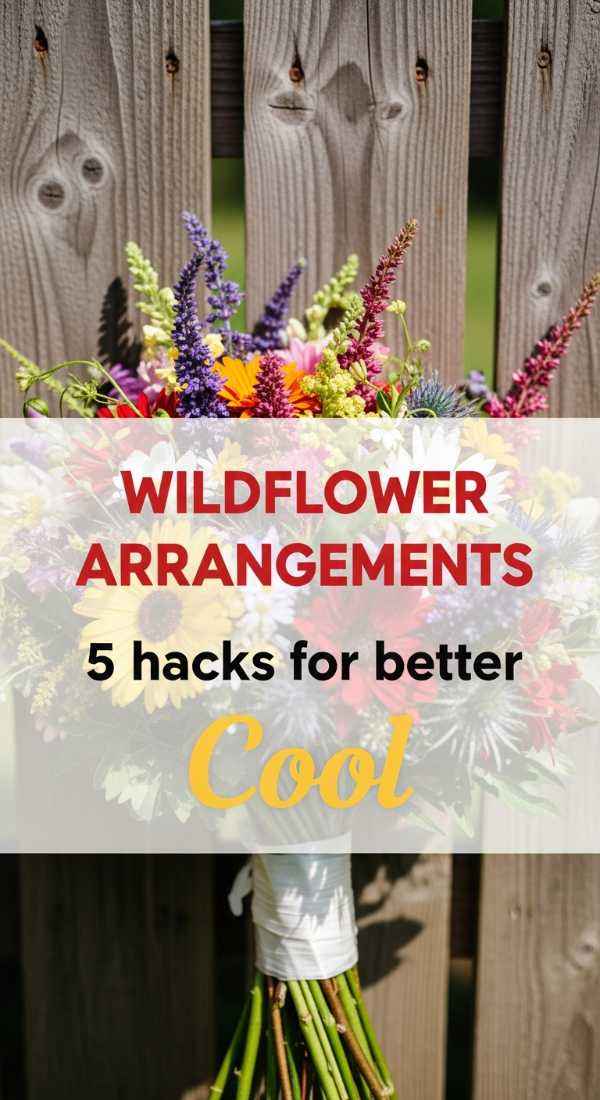 5 Hacks For Better Wildflower Wedding Bouquet Arrangements 69fc2671f15c6