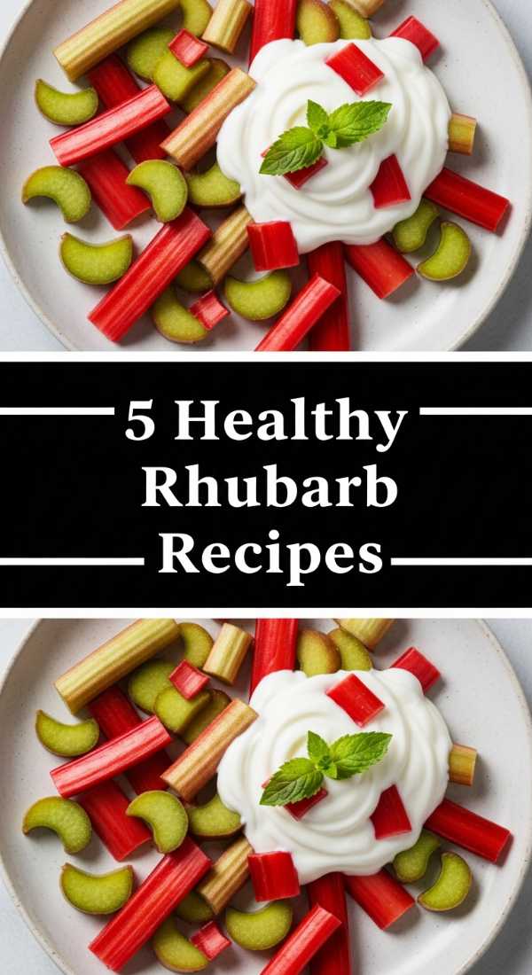 5 Healthy Fresh Rhubarb Recipes To Try 6a0df309f320d