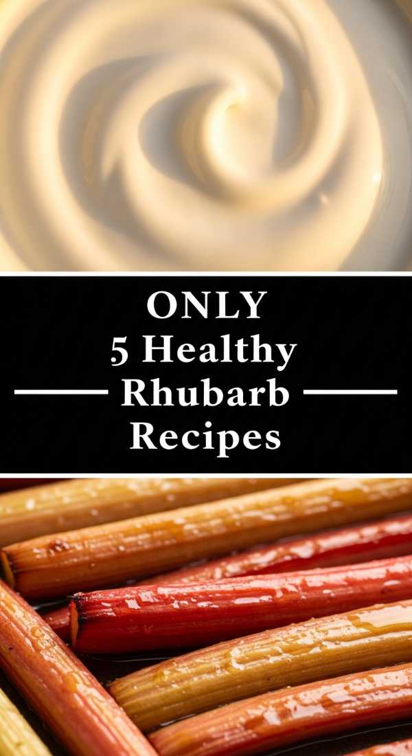 5 Healthy Rhubarb Breakfast Bowls Step By Step Guide 6a0df315f0c3a