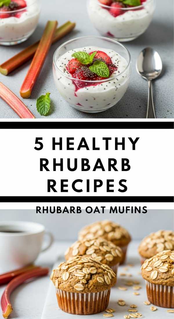 5 Healthy Rhubarb Recipes For Breakfast 6a0df31b796fd