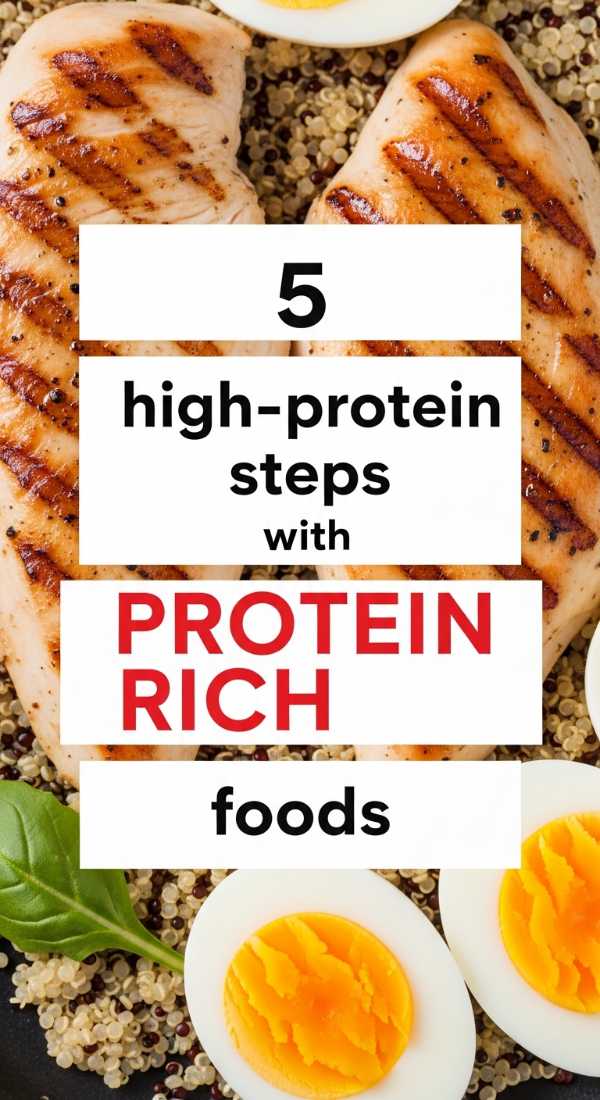 5 High Protein Steps With Protein Rich Foods 69f59f79c49d5