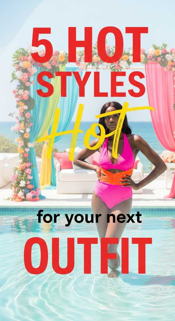 5 Hot Styles For Your Next Pool Party Outfit 6a057bd3d78c8