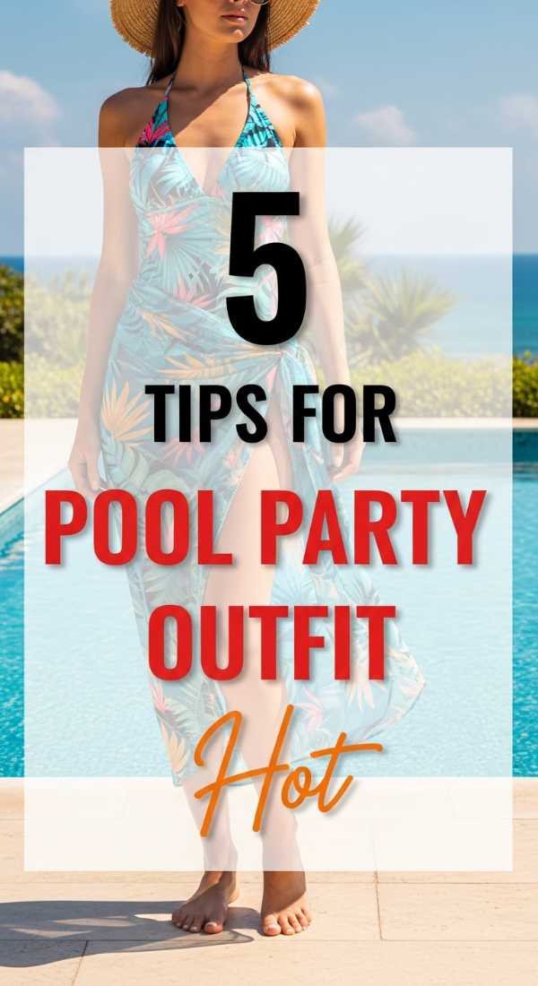 5 Hot Tips For Pool Party Outfit Ideas 6a0dbf9fd1013