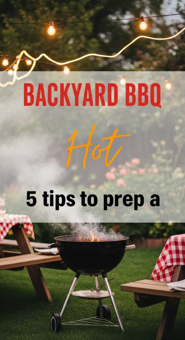 5 Hot Tips To Prep A Backyard Bbq Party 6a0572c0996c2