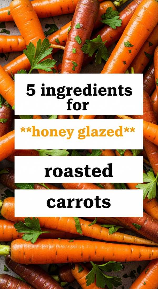 5 Ingredients For Honey Glazed Roasted Carrots 6a10937b9f46f