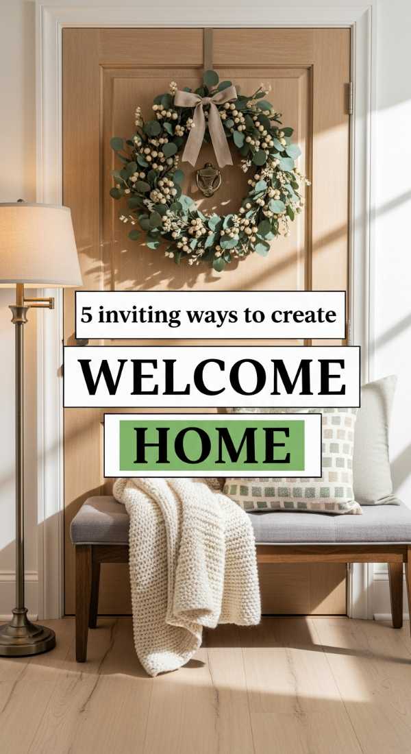 5 Inviting Ways To Create Welcome Home Decorations 69fb223932812
