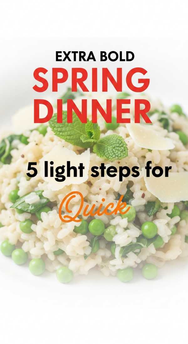 5 Light Steps For Easy Spring Dinner Recipes 69f8635dded88