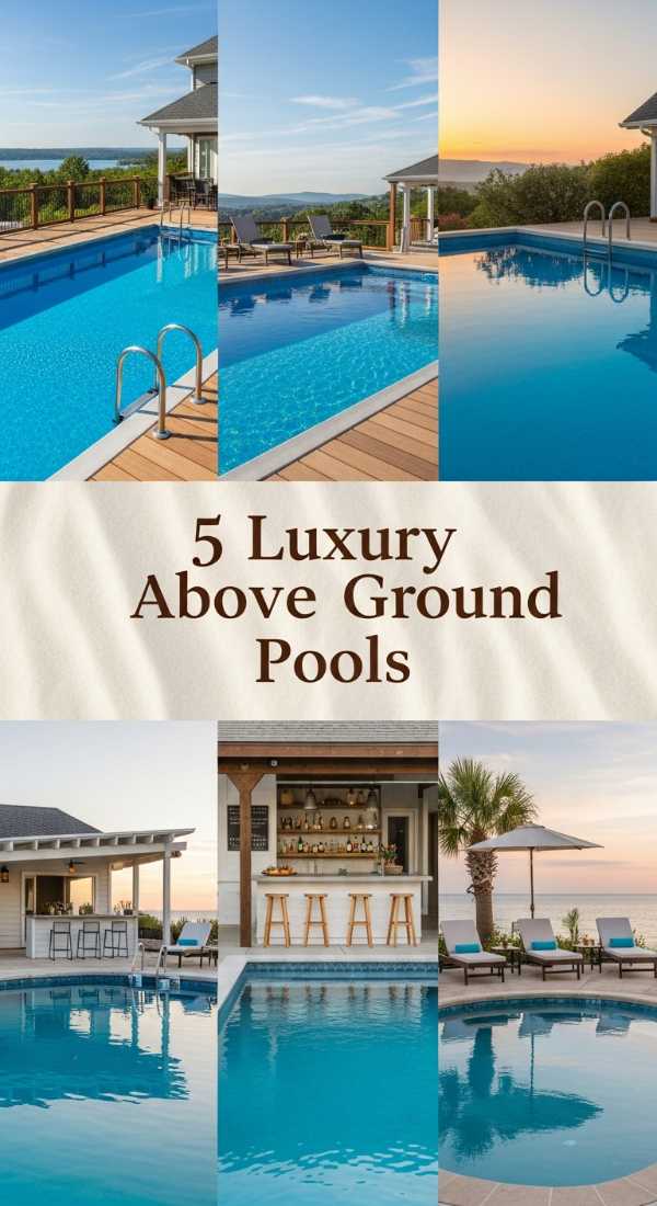 5 Luxury Above Ground Pools 6a04baf766a19