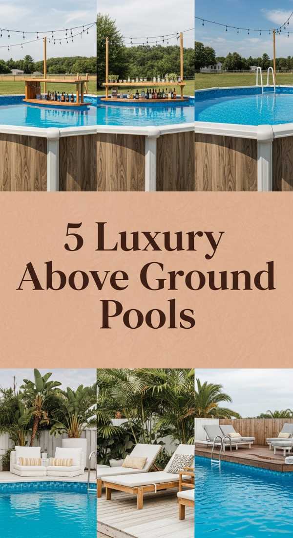 5 Luxury Above Ground Pools 6a04c9841581f