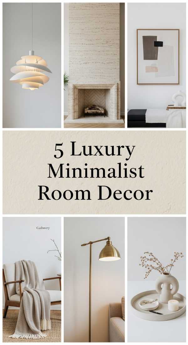 5 Luxury Minimalist Room Decor 6a0e9f00ca7d1