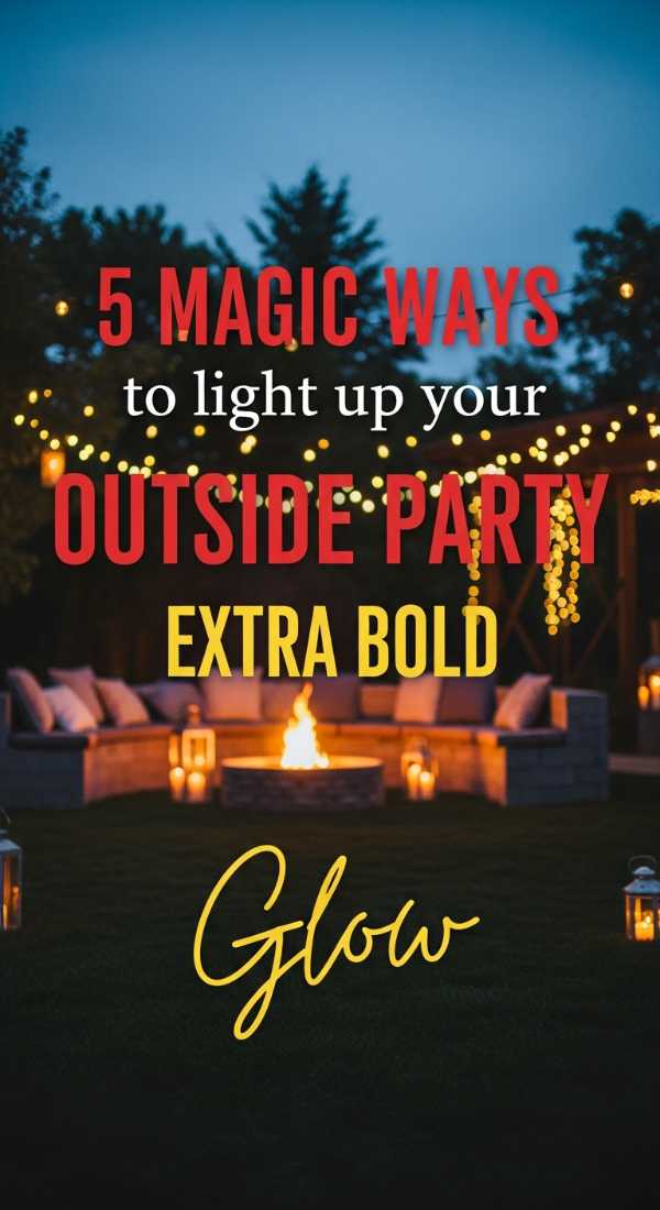 5 Magic Ways To Light Up Your Outside Birthday Party 6a021300ae083