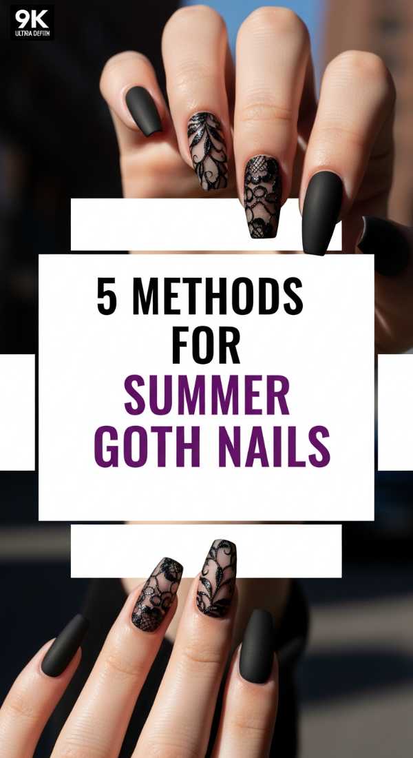 5 Methods For Summer Goth Nails 6a0599c2bbd20