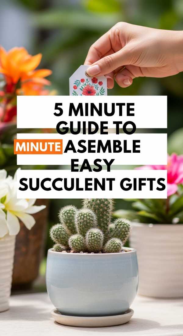 5 Minute Guide To Assemble Easy Succulent Gifts 6a18a3df29ec2