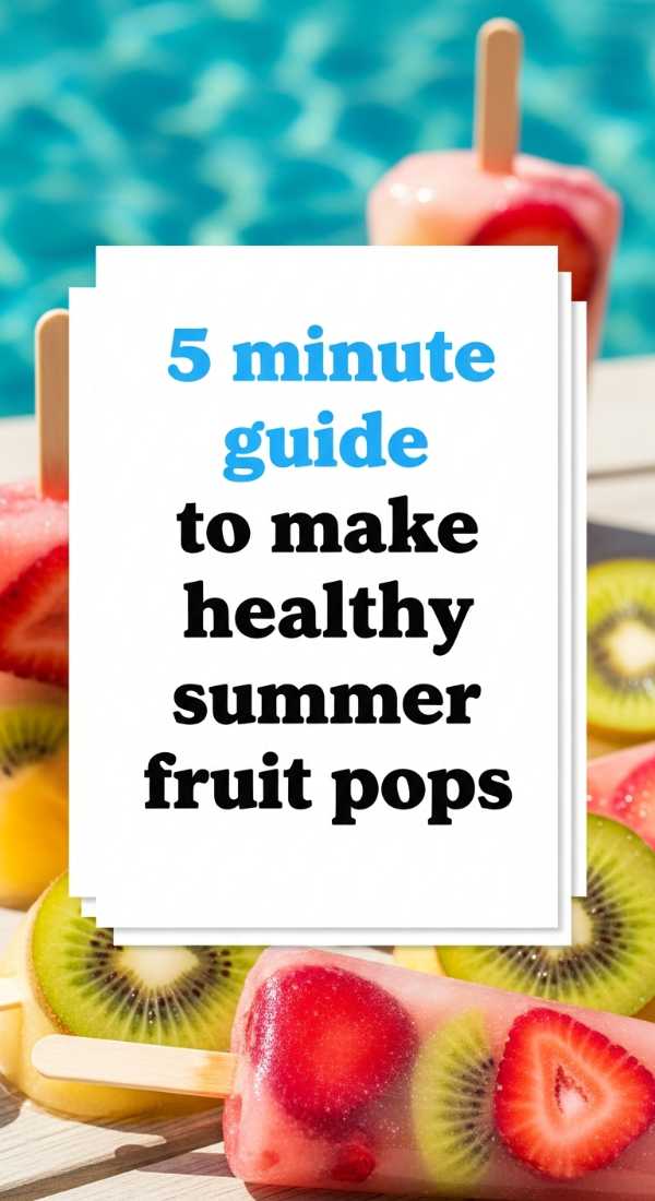 5 Minute Guide To Make Healthy Summer Fruit Pops 6a109f1d9ae7d