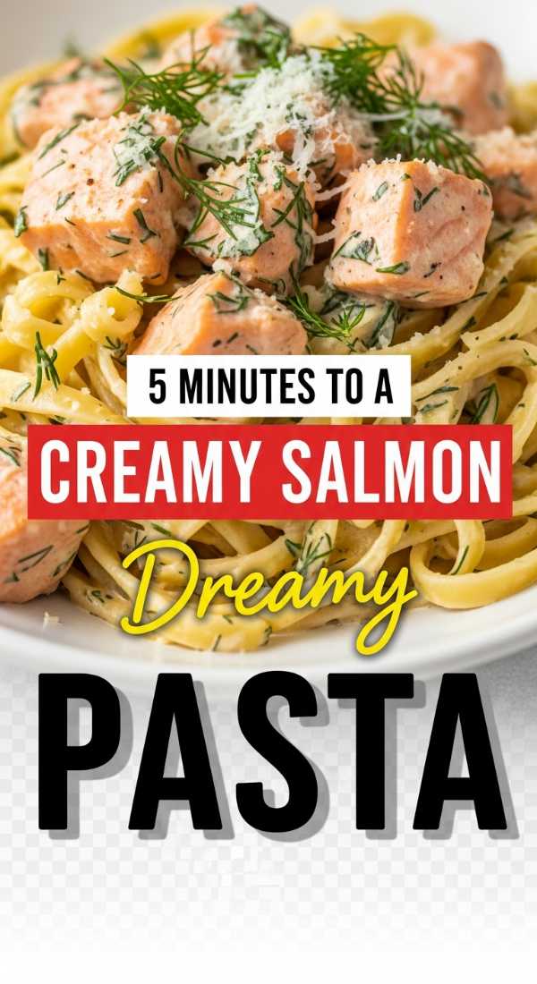 5 Minutes To A Creamy Salmon Pasta 6a149c3f7ef86