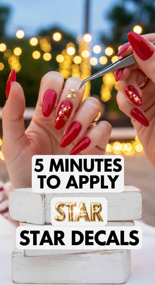 5 Minutes To Apply Party Star Decals 6a058dd498d7e