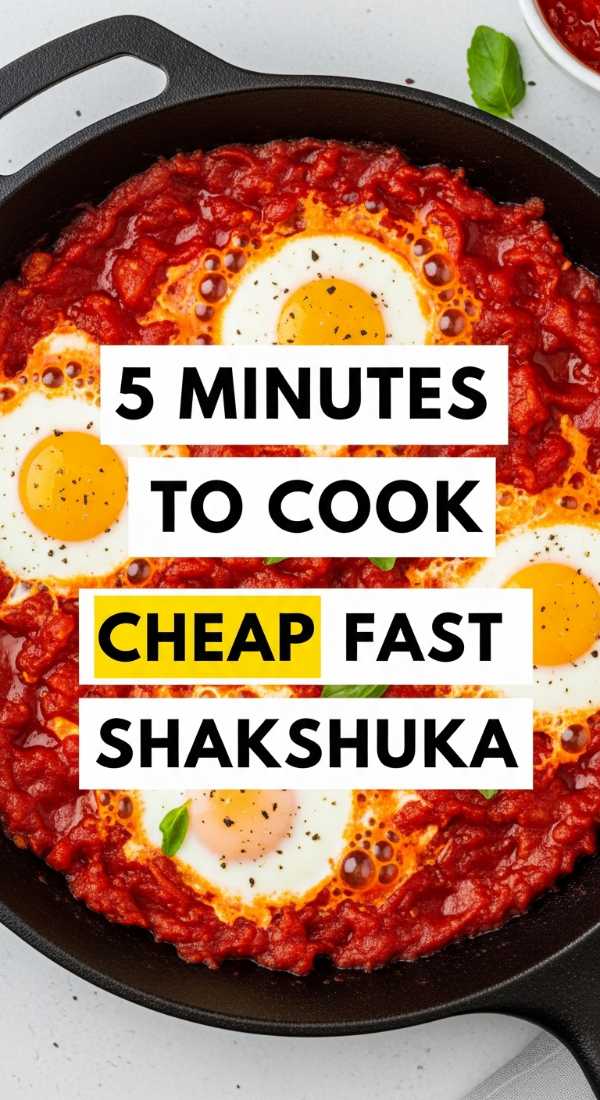 5 Minutes To Cook Cheap Fast Egg Shakshuka 6a04136e62da4