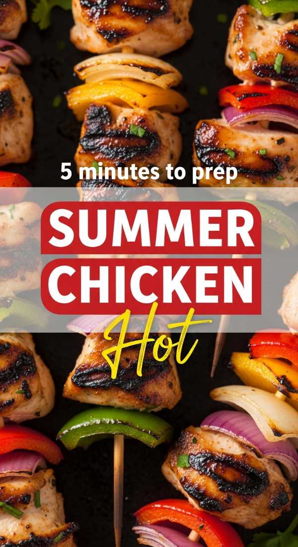 5 Minutes To Prep Summer Grilled Chicken 69f71b0d9e4fa