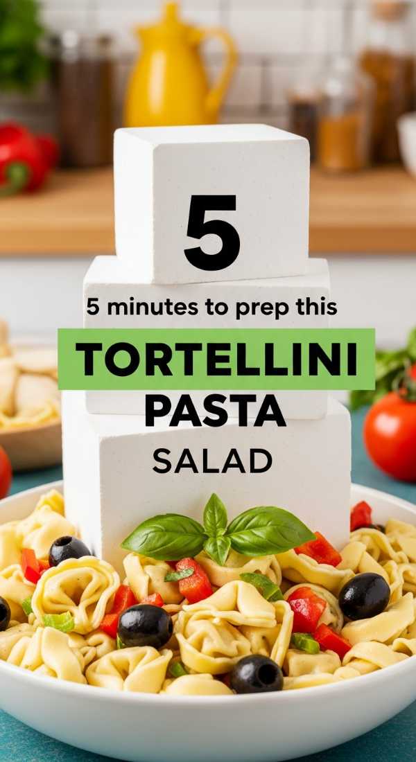 5 Minutes To Prep This Tortellini Pasta Salad 6a001625a0a92