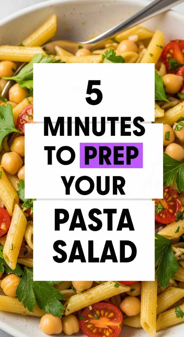 Eat the Rainbow: Colorful Pasta Dishes for Every Occasion 5 Minutes To Prep Your Pasta Salad 6a10a0d1a7bda
