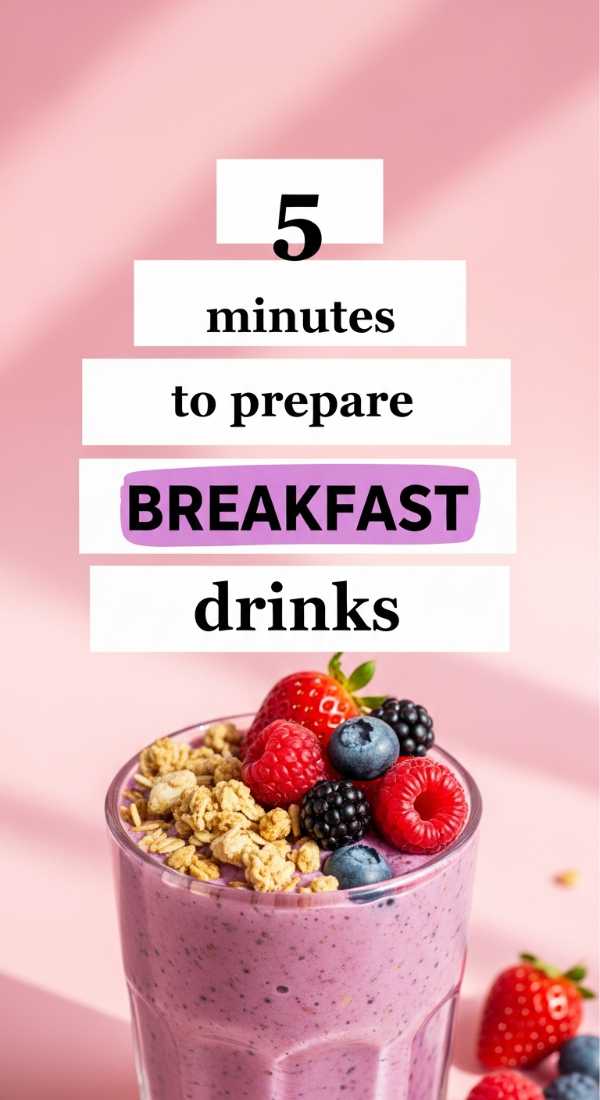 5 Minutes To Prepare Breakfast Drinks 6a14422442d9e