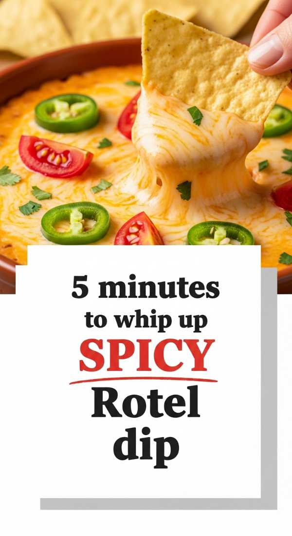 5 Minutes To Whip Up Spicy Rotel Dip 6a06bde70767d