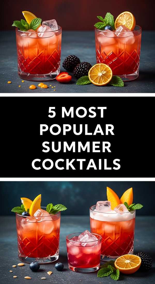 5 Most Popular Summer Cocktails For Warm Nights 6a0311a447435