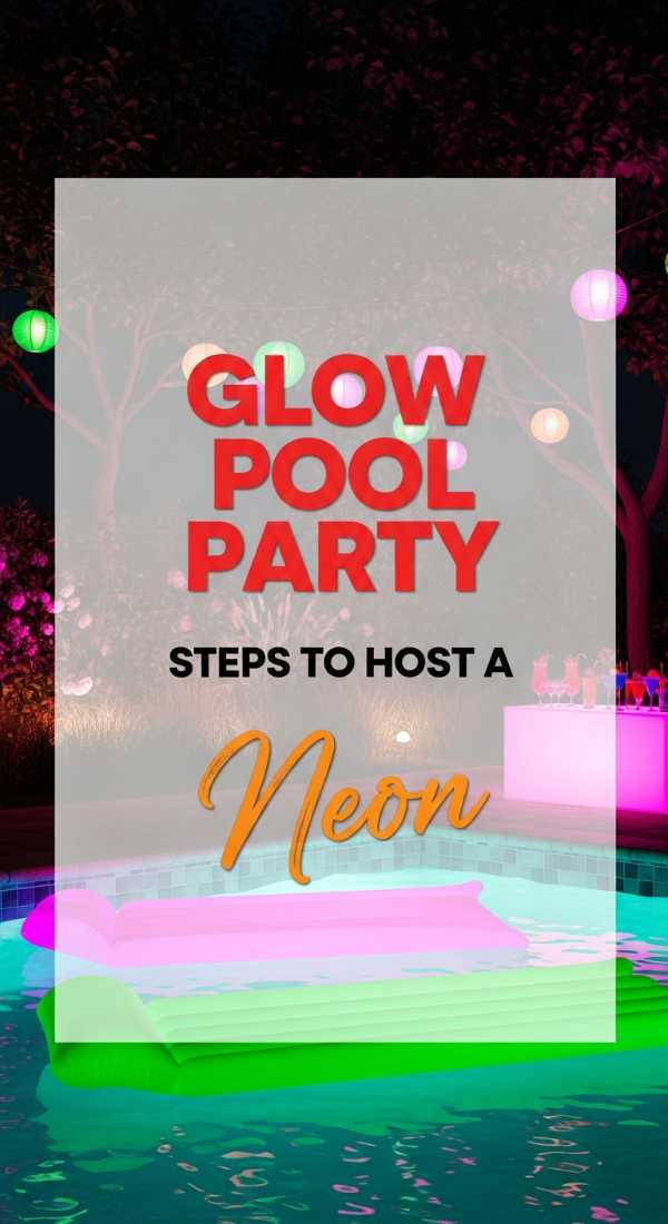 5 Neon Steps To Host A Glow Pool Party 6a0572ab6cfe9