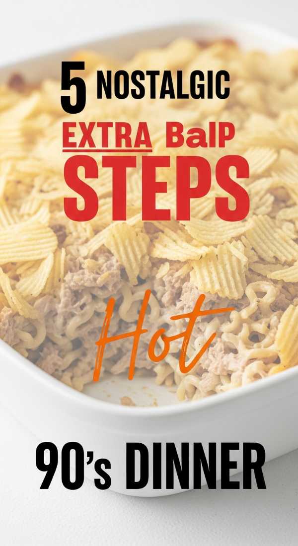 5 Nostalgic Steps To Recreate A 90s Tuna Casserole 69f863617520a