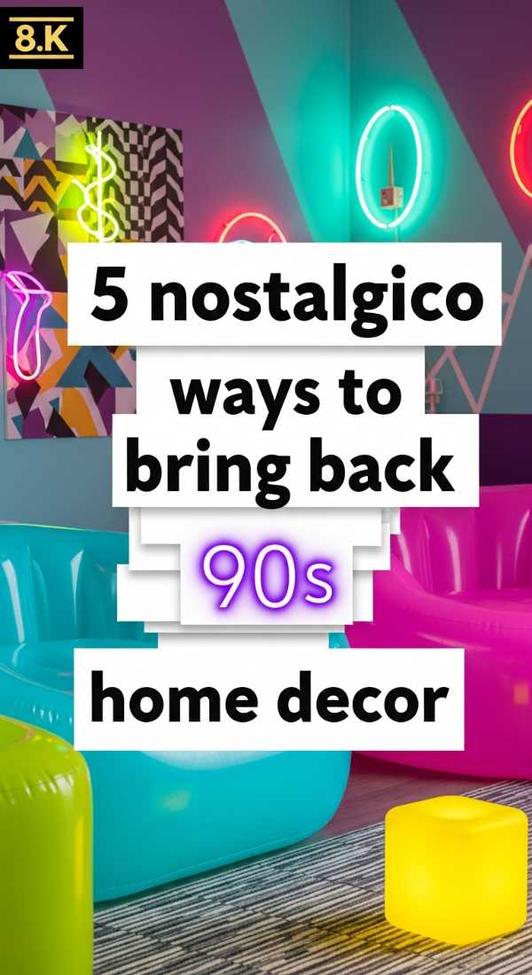 5 Nostalgic Ways To Bring Back 90s Home Decor 69fb2239bbfc4