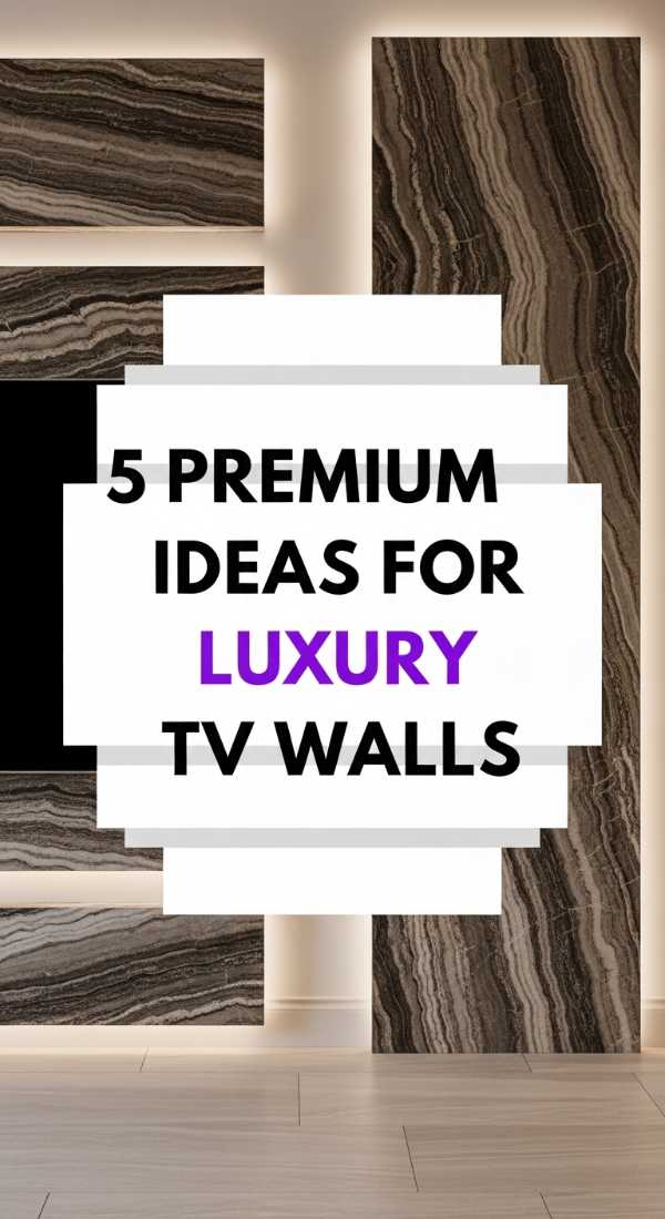 Modern Wall Design Masterclass: Transform Any Room Like a Pro 5 Premium Ideas For Luxury Tv Walls 69fb2236c4a38