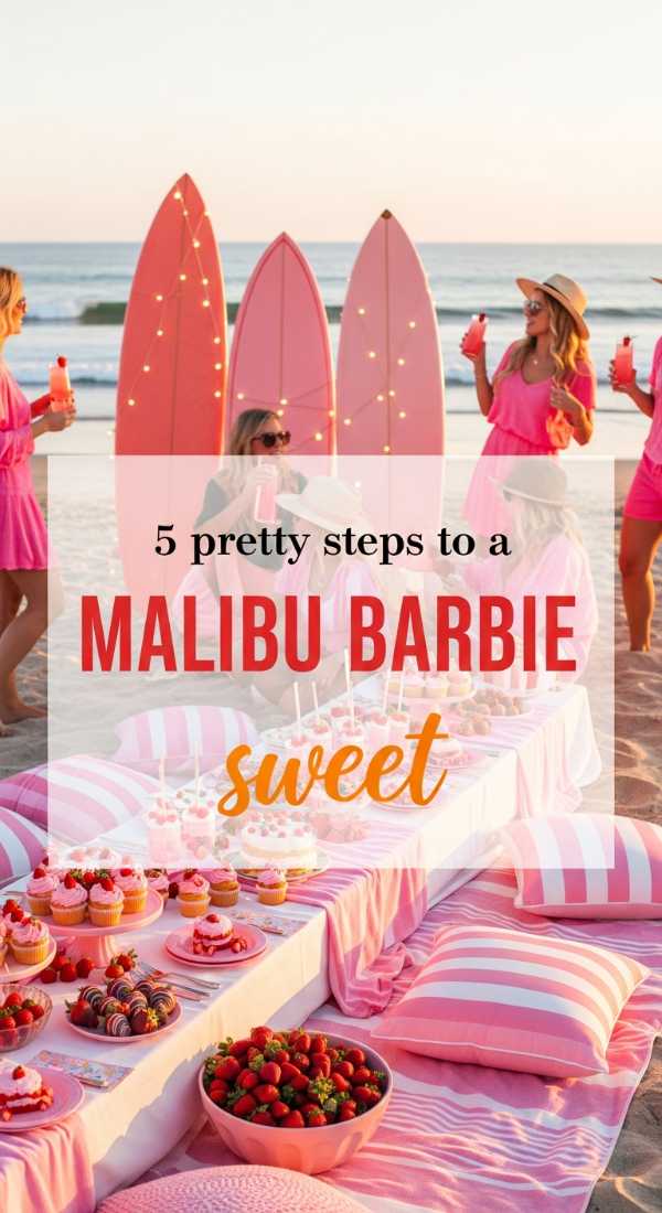 5 Pretty Steps To A Malibu Barbie Birthday 69fc2ae1124bd