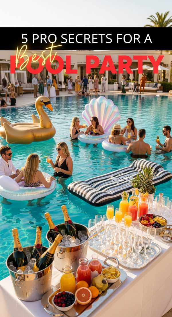 5 Pro Secrets For A Pool Party Vibe 6a031319355db