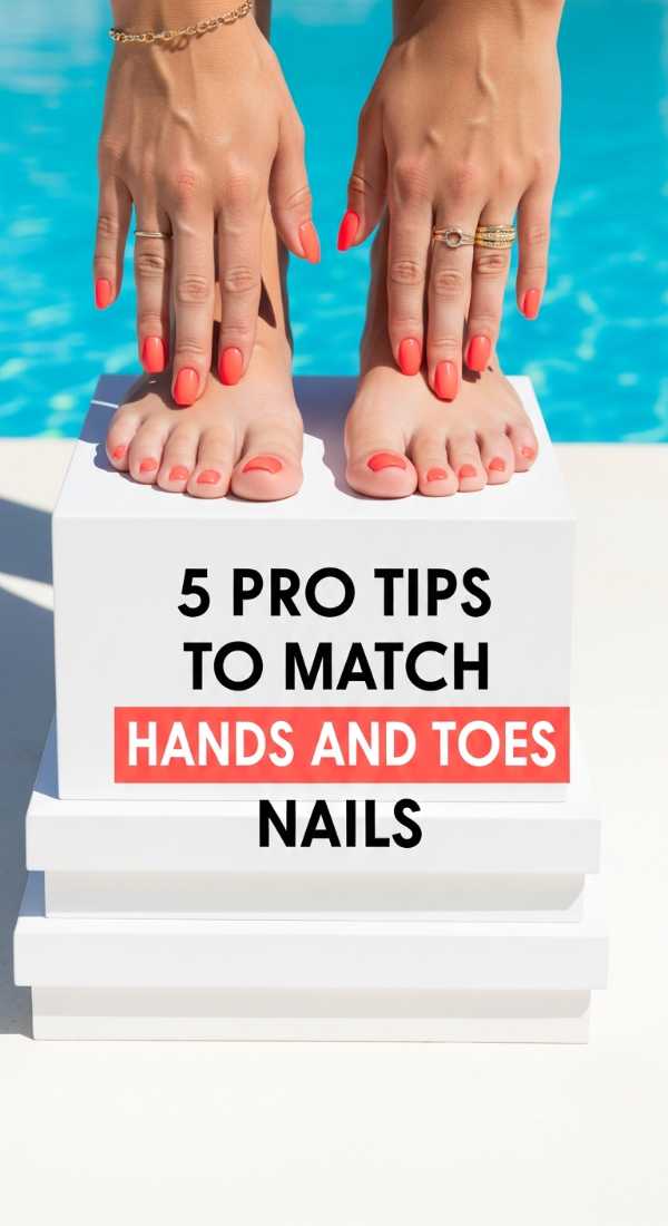 Class of 2026: 10 Nail Trends to Rock from Graduation to Summer Break 5 Pro Tips To Match Hands And Toes Nails 6a0597d814824