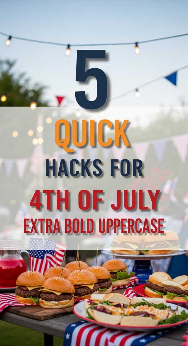 5 Quick Hacks For 4th Of July Party Setup 6a0db3e335dd1