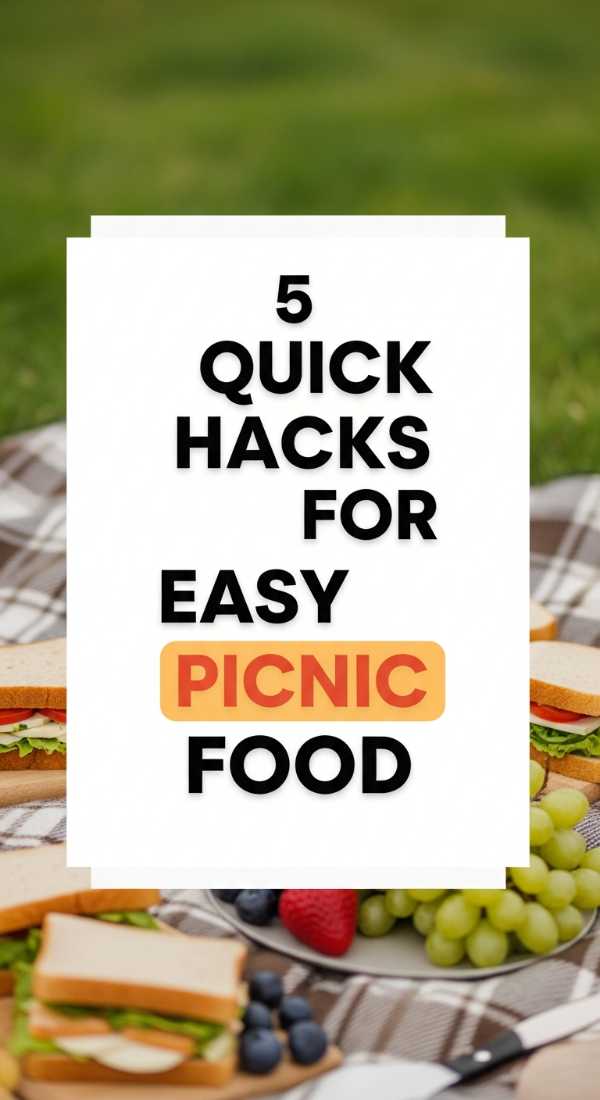 5 Quick Hacks For Easy Picnic Food 69f47f550c744