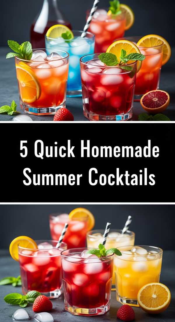 5 Quick Homemade Summer Cocktail Recipes 6a031452351a8