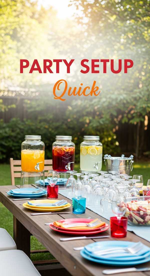 5 Quick Steps For A Stunning Backyard Party Setup 6a0213c44f322