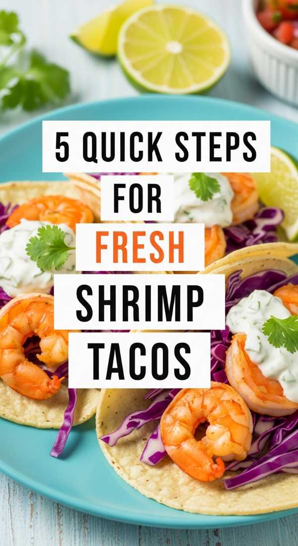 From Pantry to Plate: The Lazy Cook's Guide to Quick Dinners 5 Quick Steps For Fresh Shrimp Tacos 6a0170c499ddb