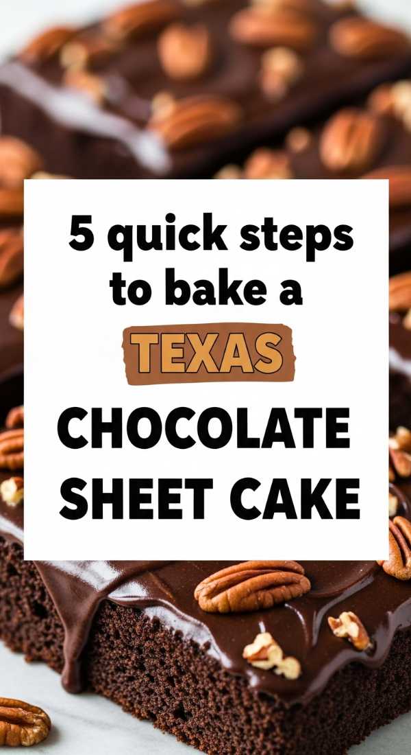 Al Fresco Favorites: The Only Summer Foodie Guide You Need 5 Quick Steps To Bake A Texas Chocolate Sheet Cake 6a06bdf1badb7