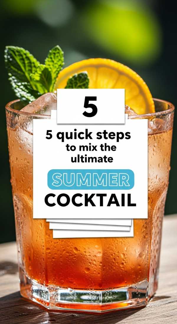 5 Quick Steps To Mix The Ultimate Summer Cocktail 6a1093830c66d