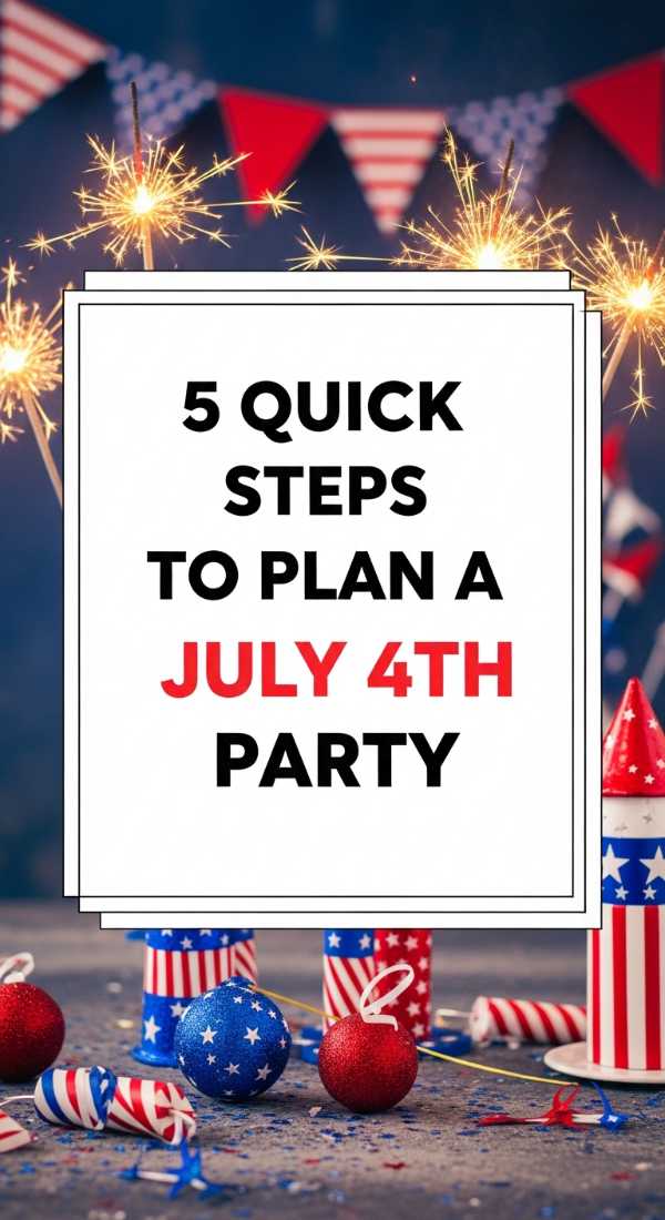 5 Quick Steps To Plan A July 4th Party 6a0de737656b3