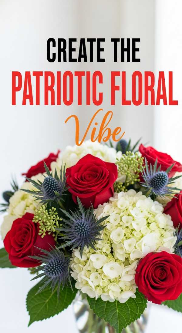 5 Quick Tips For Patriotic Floral Arrangements 6a056f77e29e4