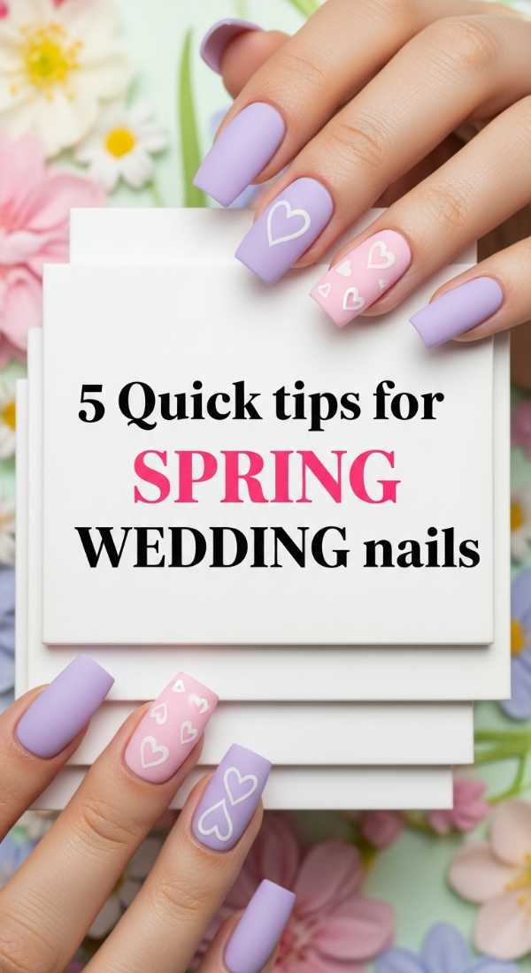 5 Quick Tips For Spring Wedding Nails 69f5e2b940c9e