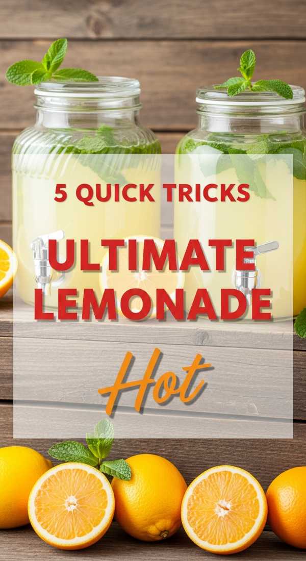 5 Quick Tricks For The Ultimate Lemonade Bar 6a0213b9924ee